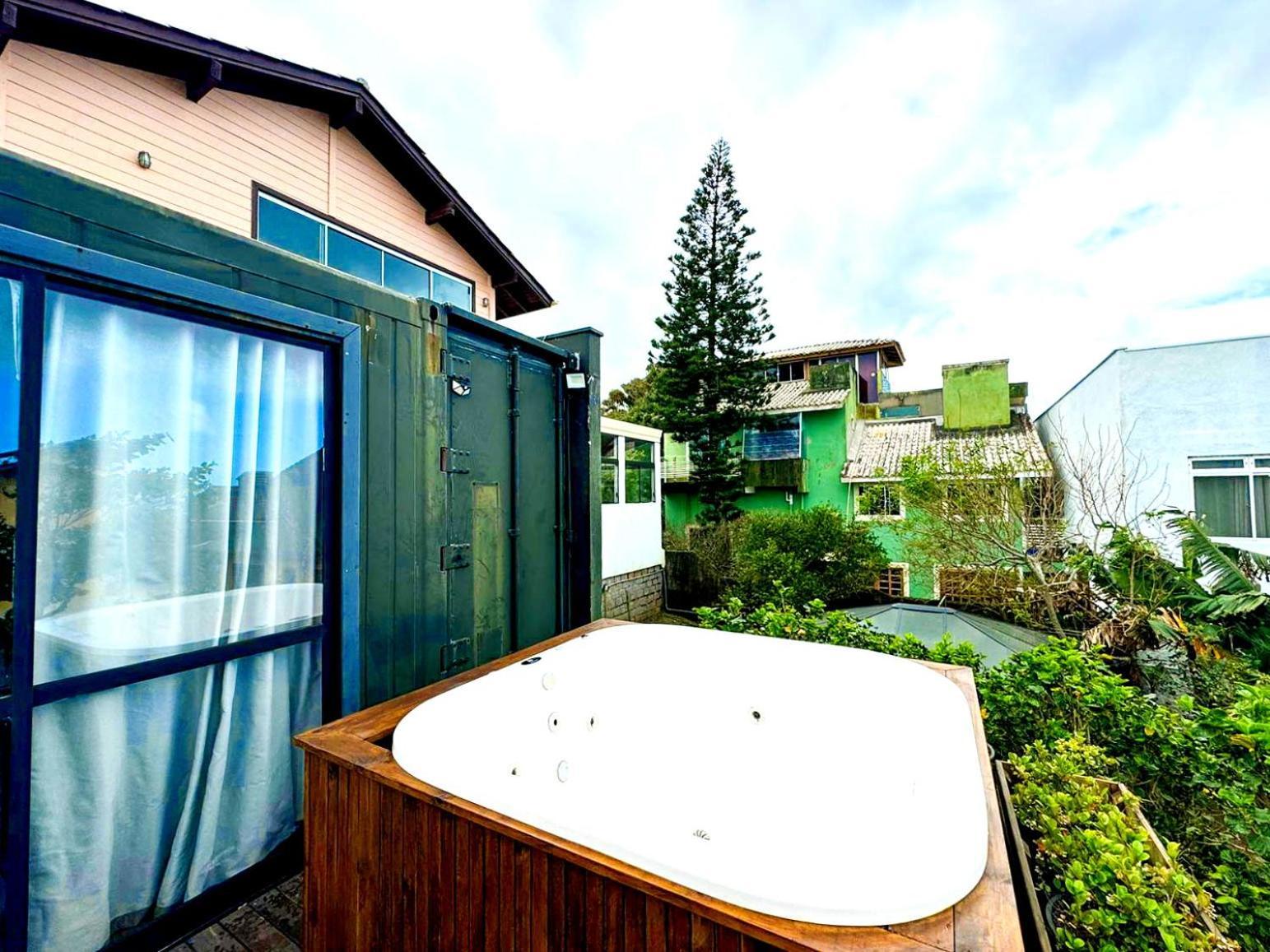 Container Com Vista Para O Mar E Jacuzzi Sul11 Флорианополис Экстерьер фото